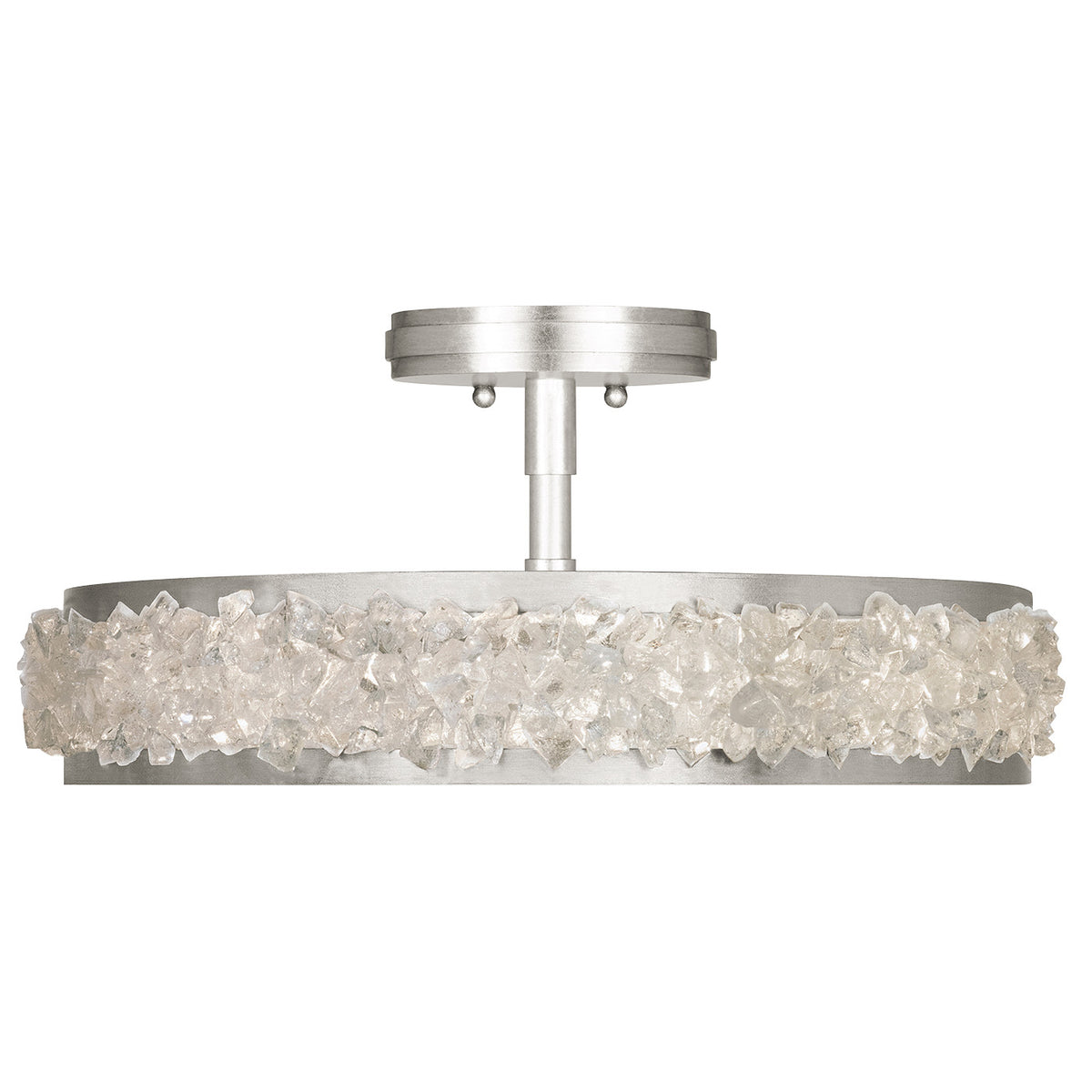 ARCTIC HALO 23" W Round Semi-Flush Mount
