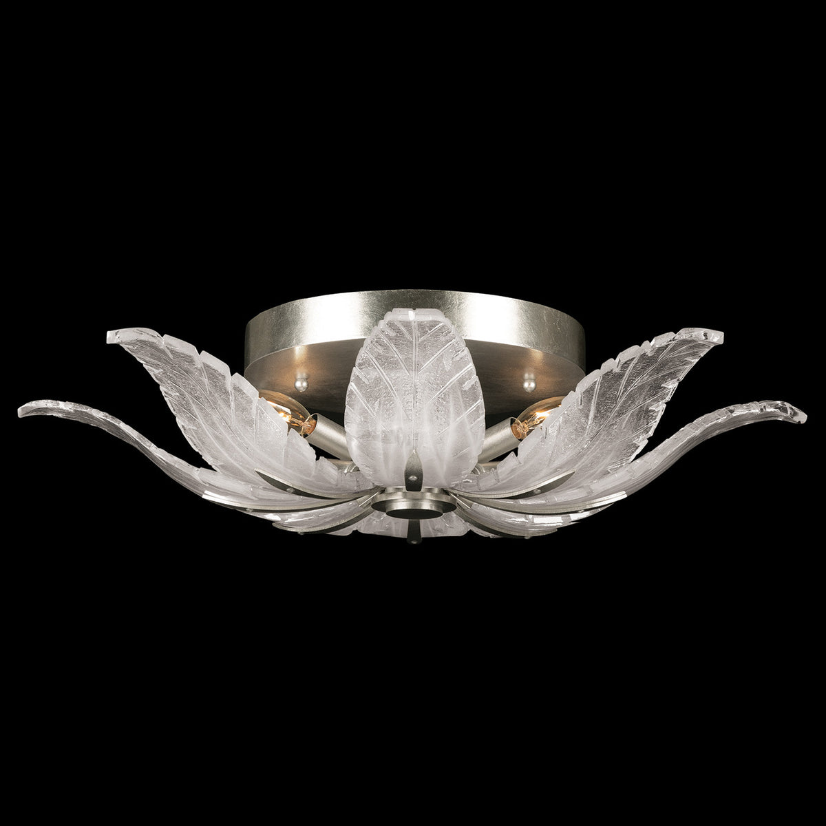 PLUME 28" W Round Flush Mount