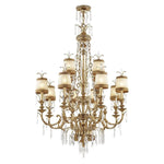 Livex Lighting - 8809-65 - La Bella - 12 Light Chandelier in Glam Style - 38.25 Inches wide by 55.25 Inches high