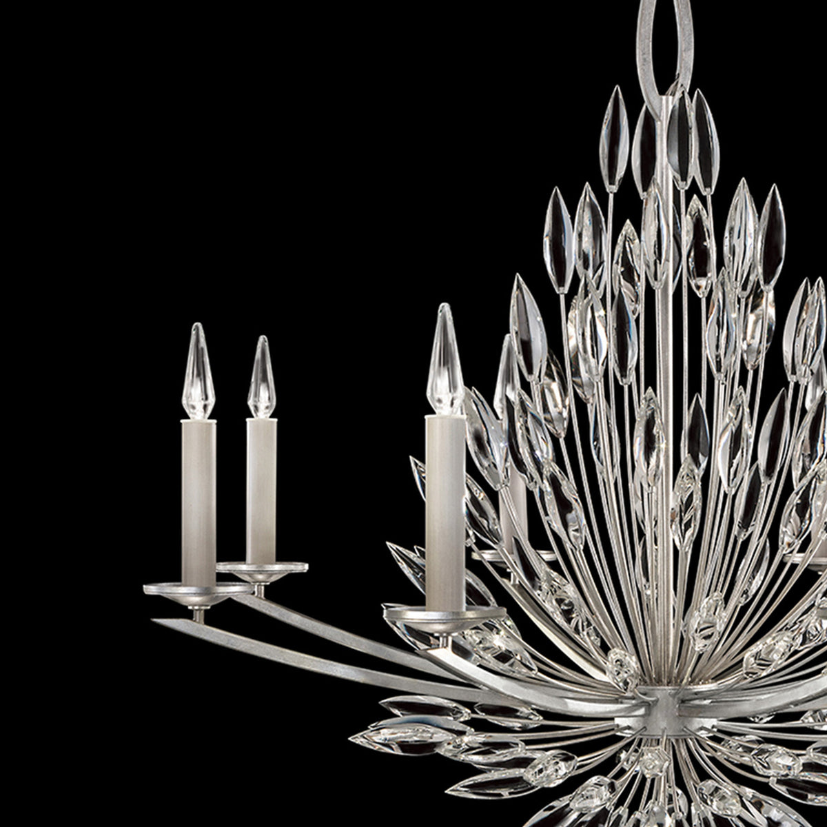 LILY BUDS 41" W Round Chandelier