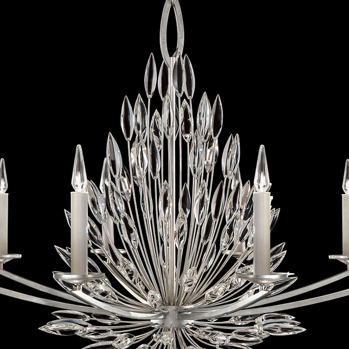 LILY BUDS 41" W Round Chandelier