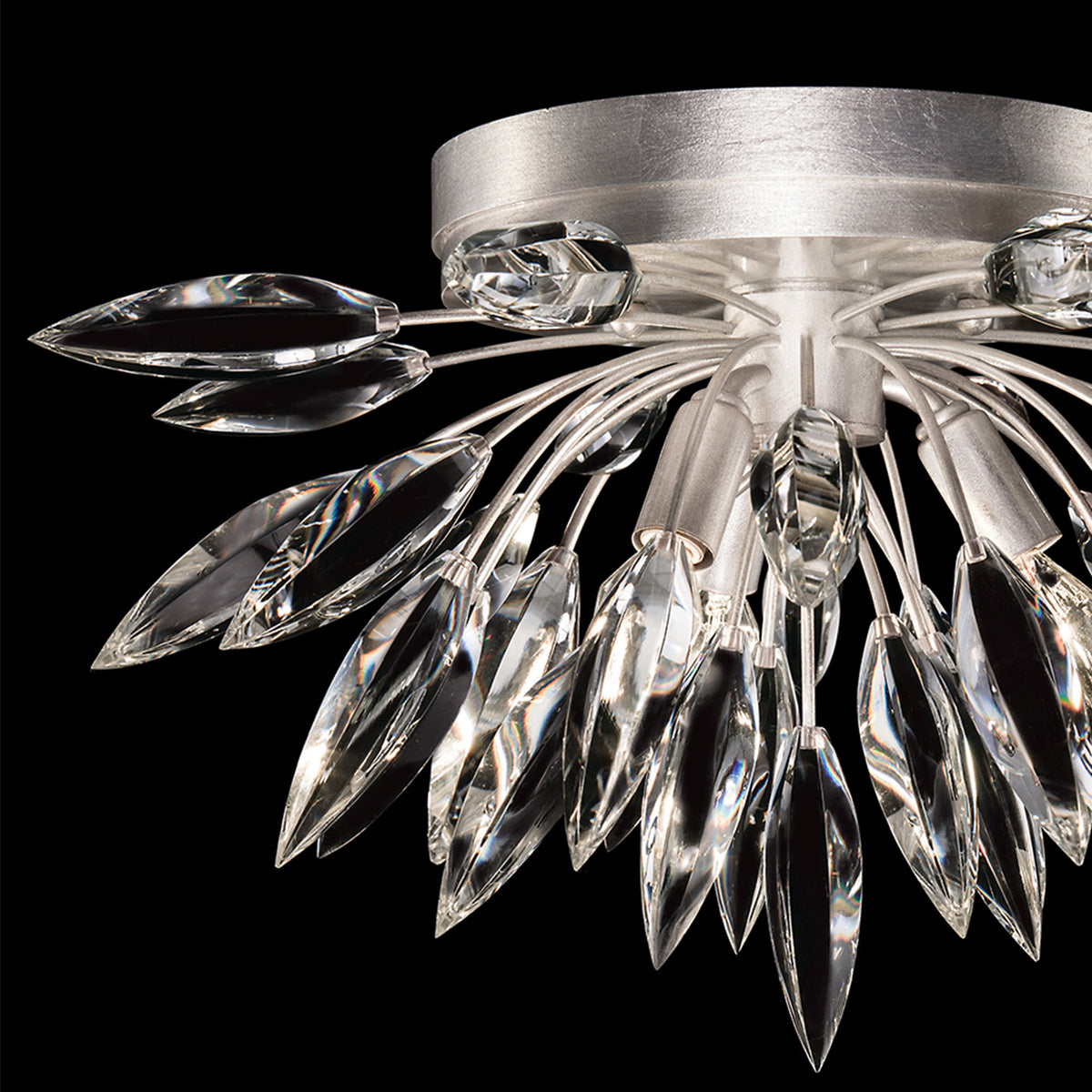 LILY BUDS 18.5" W Round Flush Mount