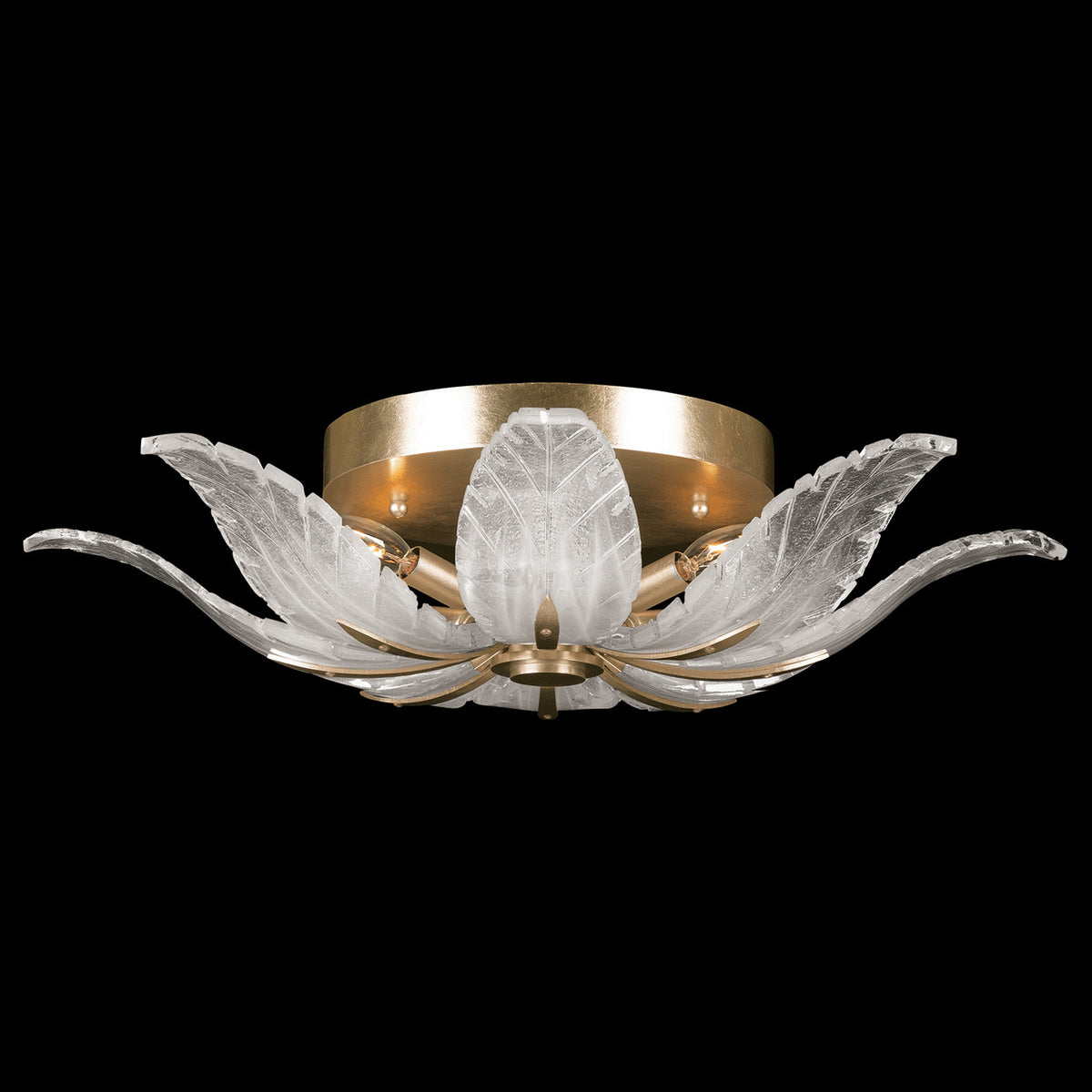 PLUME 28" W Round Flush Mount