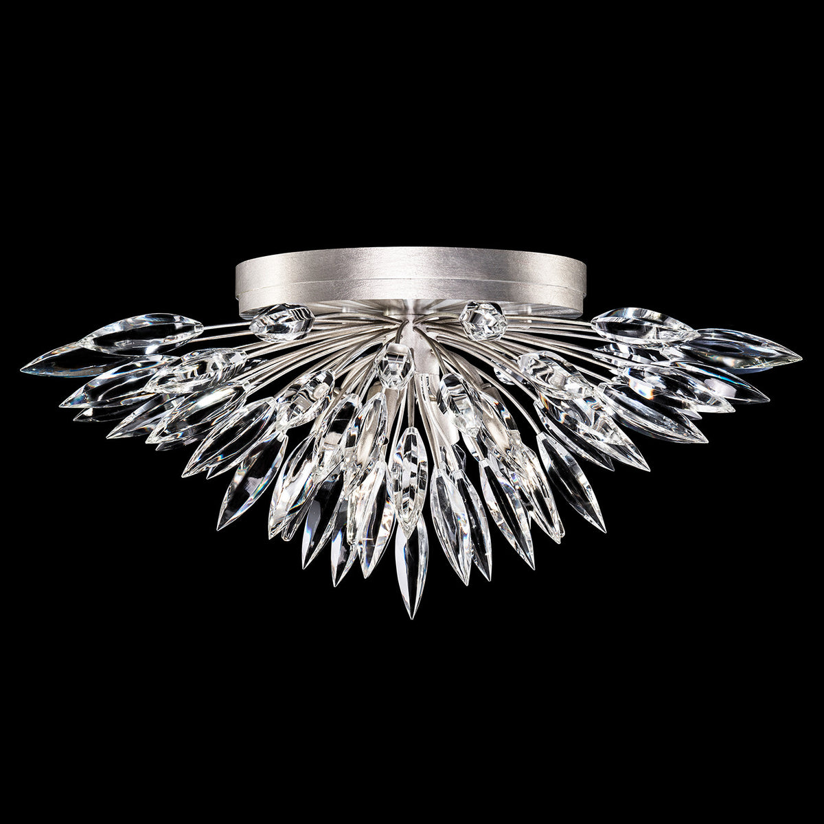 LILY BUDS 26" W Round Flush Mount