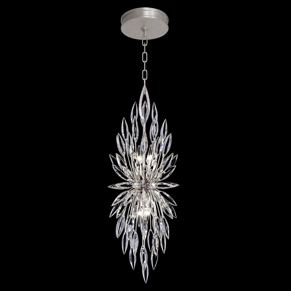 LILY BUDS 13" W Round Pendant