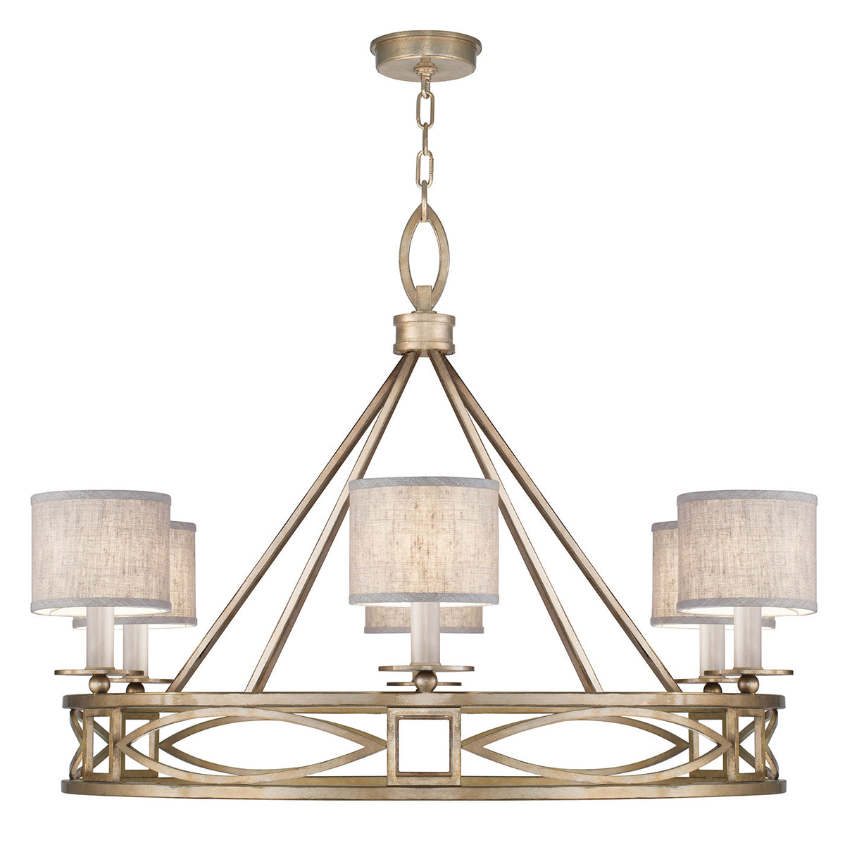 CIENFUEGOS 39.5" W Round Chandelier