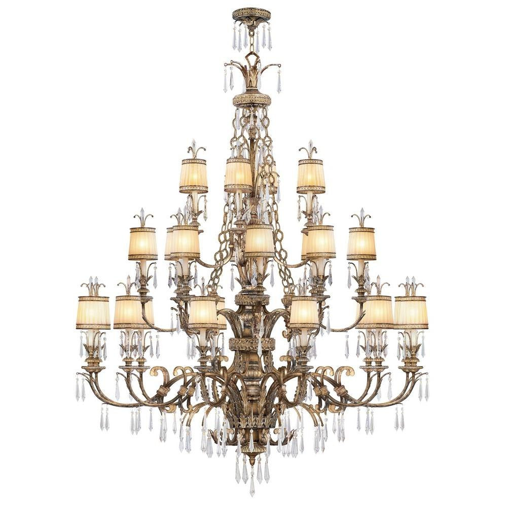 Livex Lighting - 8910-65 - La Bella - Twenty-Four Light Chandelier - 60 Inches wide by 76 Inches high