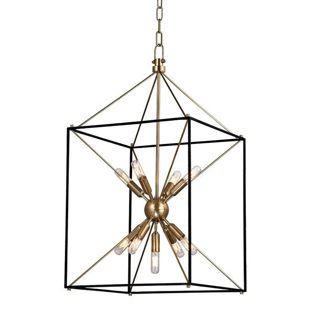 Modern Small Lantern - Bronze