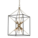 Modern Small Lantern - Bronze