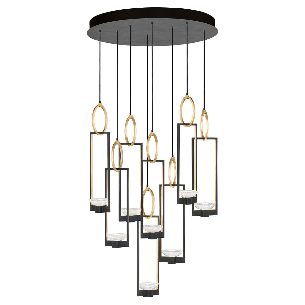 DELPHI 33.5" W Round Pendant