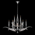PLUME 45" W Round Chandelier