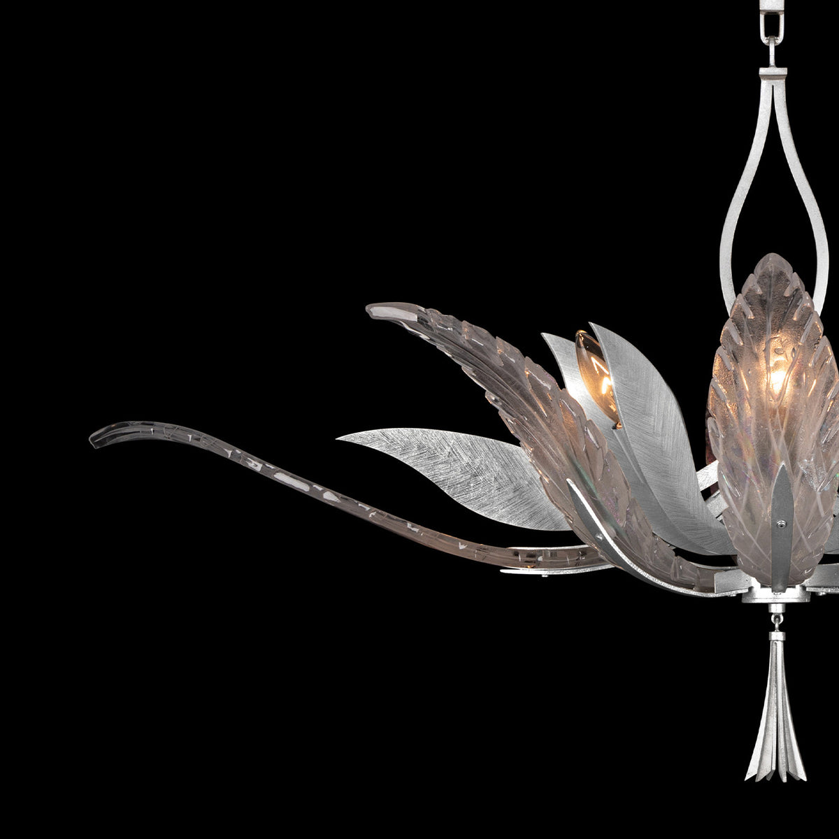 PLUME 40" W Oblong Pendant