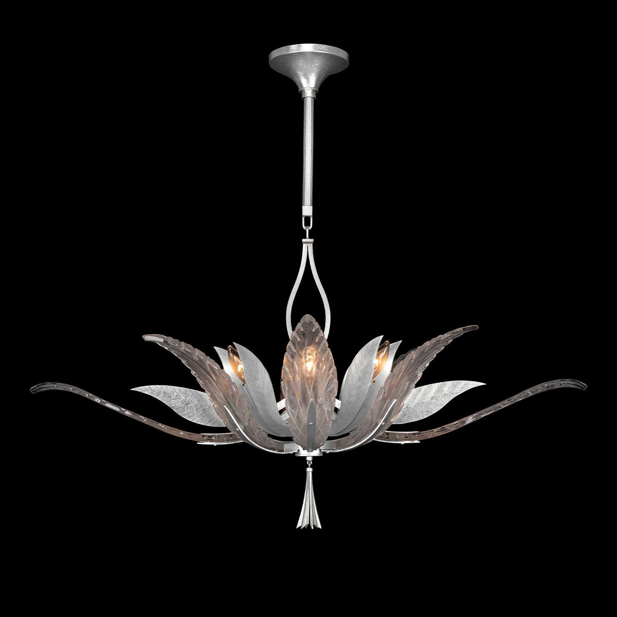 PLUME 40" W Oblong Pendant