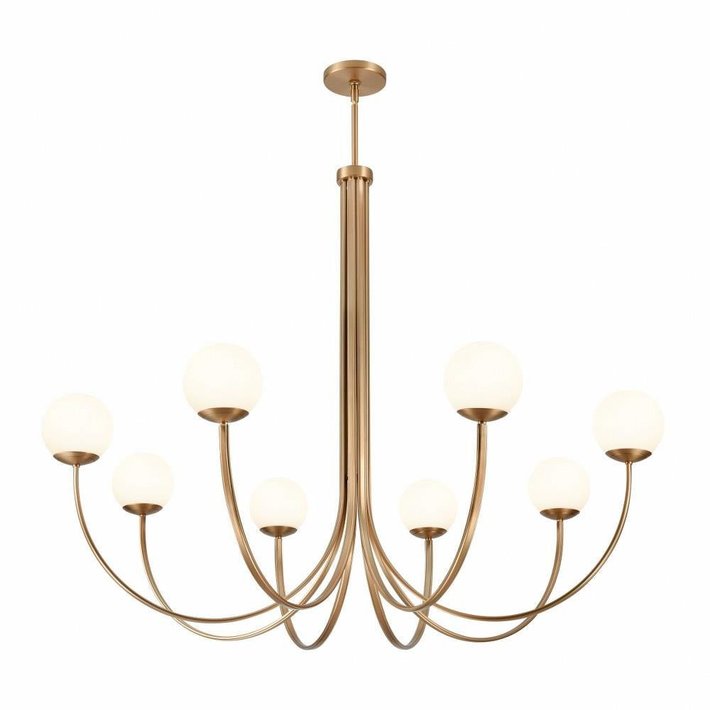 Elk Home - 89679/8 - Caroline - 8 Light Chandelier In Modern Style-42.75 Inches Tall and 54 Inches Wide