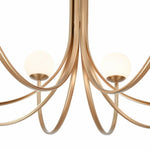 Bailey Street Home - 2499-BEL-4965812 - Osprey Covert - 8 Light Chandelier In Modern Style-42.75 Inches Tall and 54 Inches Wide