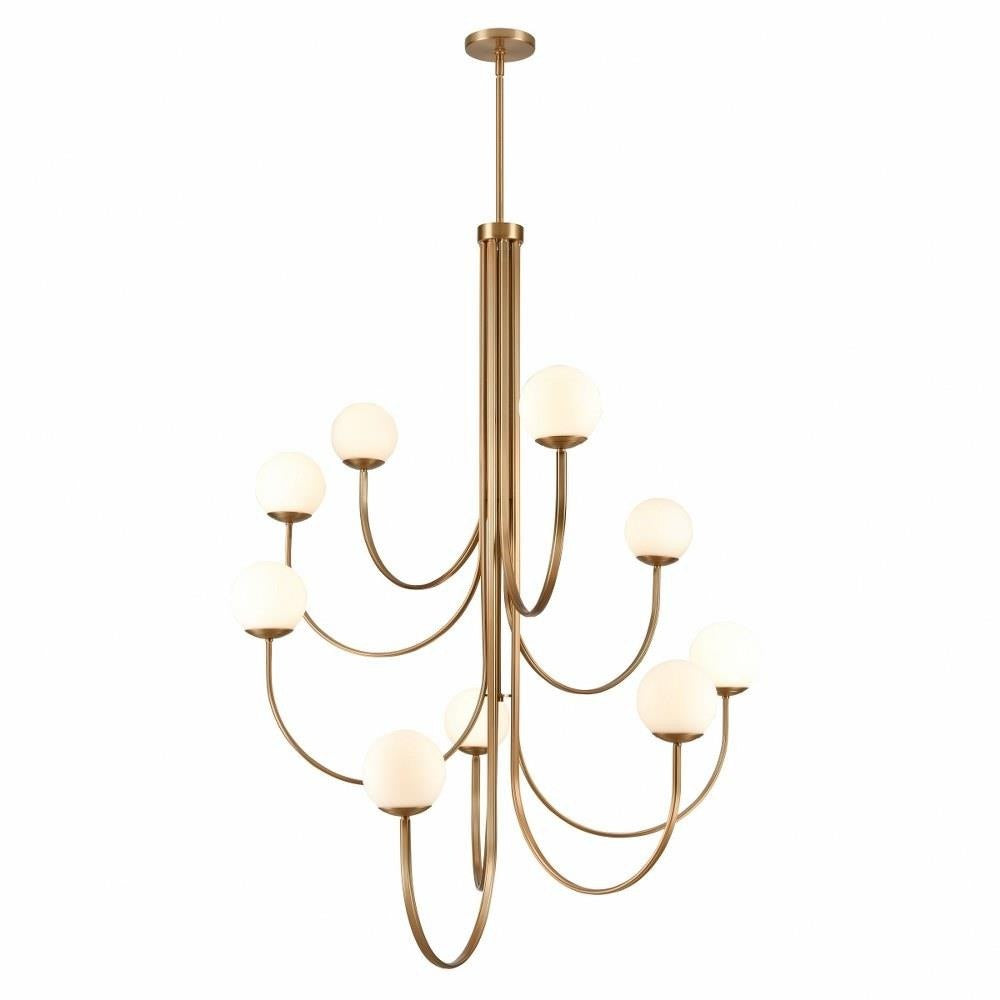 Elk Home - 89681/9 - Caroline - 9 Light Chandelier In Modern Style-59.75 Inches Tall and 43.5 Inches Wide