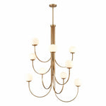 Elk Home - 89681/9 - Caroline - 9 Light Chandelier In Modern Style-59.75 Inches Tall and 43.5 Inches Wide