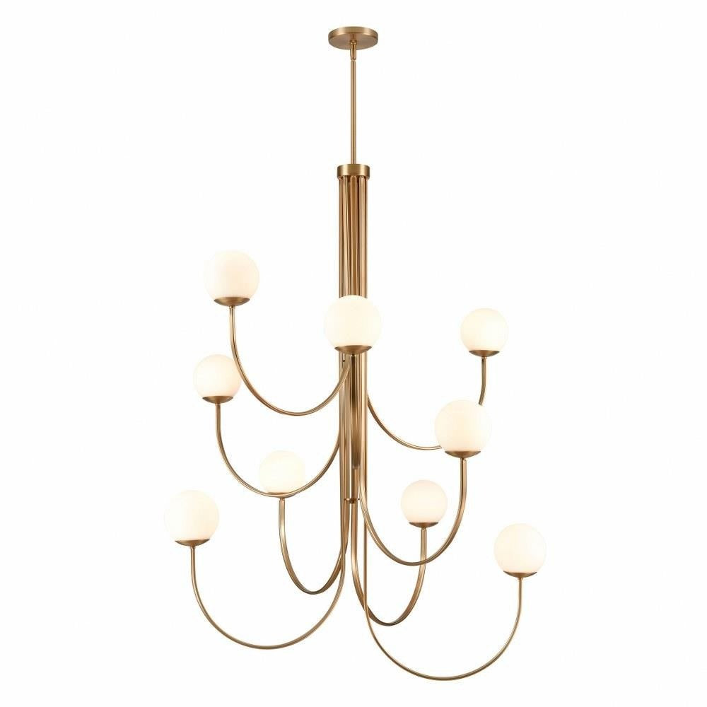 Bailey Street Home - 2499-BEL-4965814 - Osprey Covert - 9 Light Chandelier In Modern Style-59.75 Inches Tall and 43.5 Inches Wide