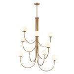 Bailey Street Home - 2499-BEL-4965814 - Osprey Covert - 9 Light Chandelier In Modern Style-59.75 Inches Tall and 43.5 Inches Wide