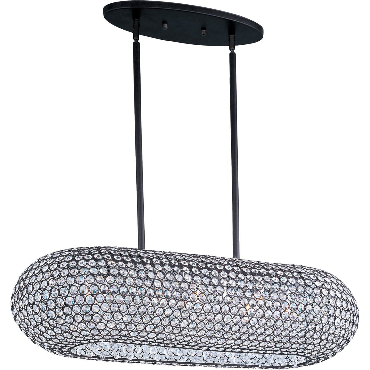 International Glimmer Bronze Ten-Light Pendant