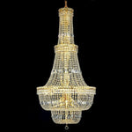 Gold plated 34 Light crystal Chandelier