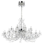 Giselle Chrome Twenty-Four Light Chandelier