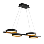 Light Guide Ring 1/2/3/4/9-Light Chandelier