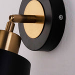 LED 3 Step Dimming Black Nordic Adjustable Wall Sconce Light Wall Lamp