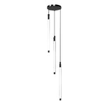 Spiral Creative Long Strip LED Modern Duplex Staircase Chandelier Light