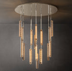 Audubon Crystal Round Chandelier 56"