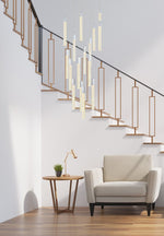 Elegant 2067G36C Weston 16 Lights Pendant, Chrome