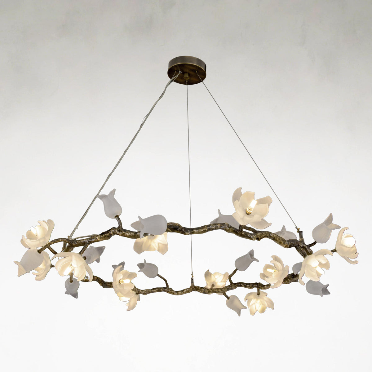 Churippe LED Bronze Pendant Chandelier Ceiling Light