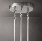Sirene Clear Glass Round Chandelier 65"