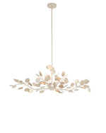 Lunaria Silver Oval Chandelier
