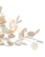 Lunaria Silver Oval Chandelier