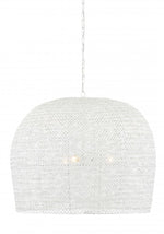 Piero Large White Chandelier