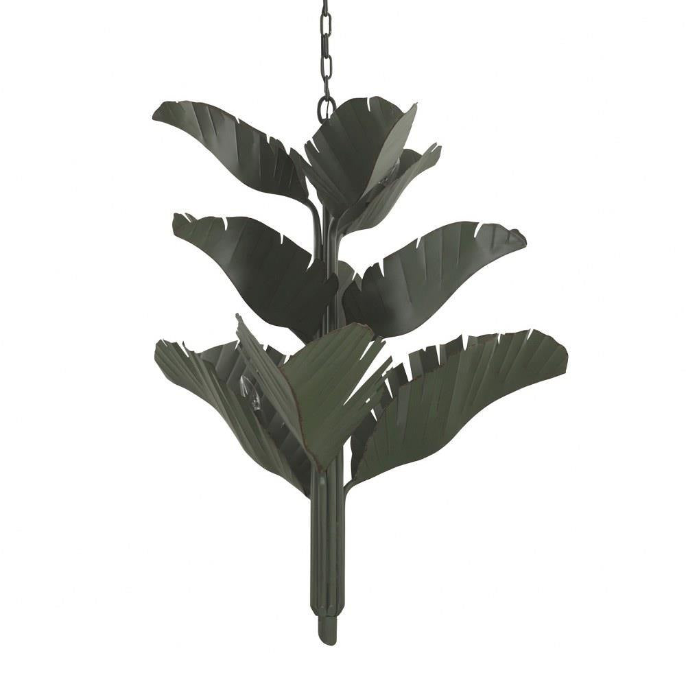Varaluz Lighting - 901C09 - Banana Leaf - 9 Light 3-Tier Chandelier