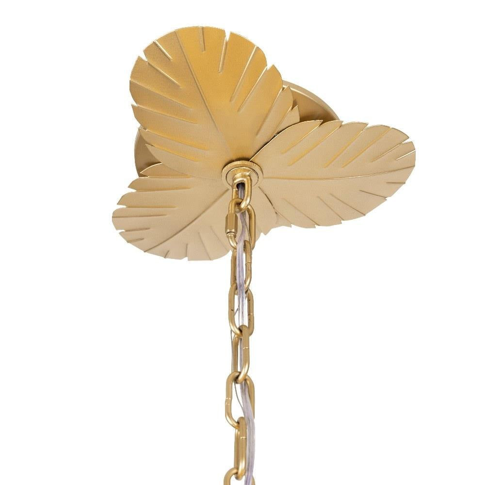 Varaluz Lighting - 901C09 - Banana Leaf - 9 Light 3-Tier Chandelier