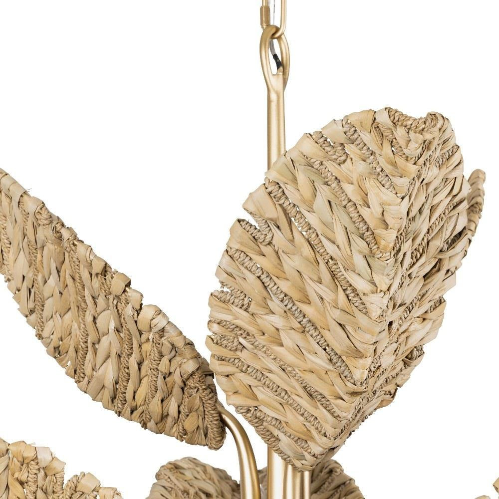 Varaluz Lighting - 901C09 - Banana Leaf - 9 Light 3-Tier Chandelier
