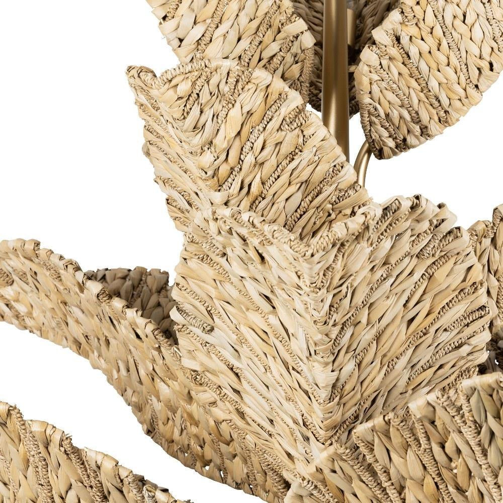 Varaluz Lighting - 901C12 - Banana Leaf - 12 Light Chandelier In Urban Rustic Style-46.5 Inches Tall and 44 Inches Wide