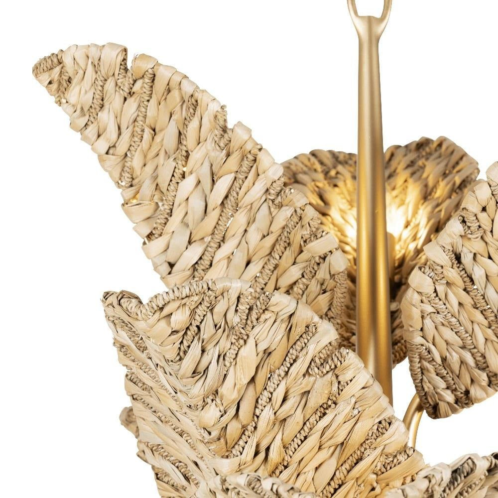 Varaluz Lighting - 901C12 - Banana Leaf - 12 Light Chandelier In Urban Rustic Style-46.5 Inches Tall and 44 Inches Wide