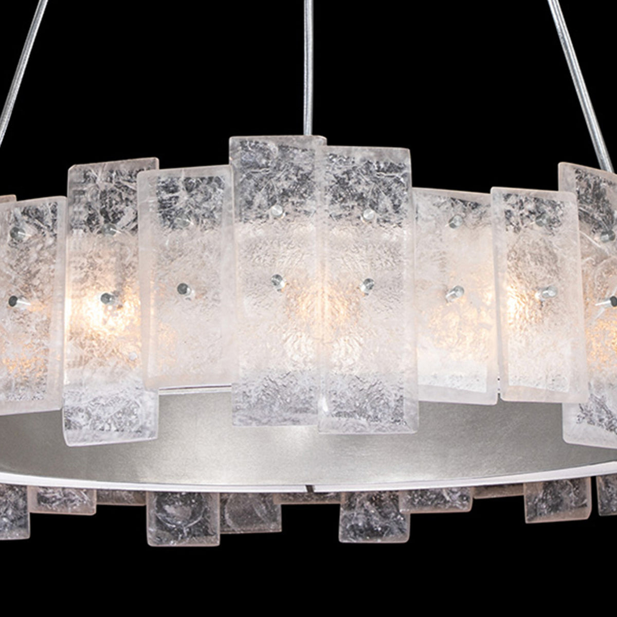 LUNEA 33" W Round Pendant