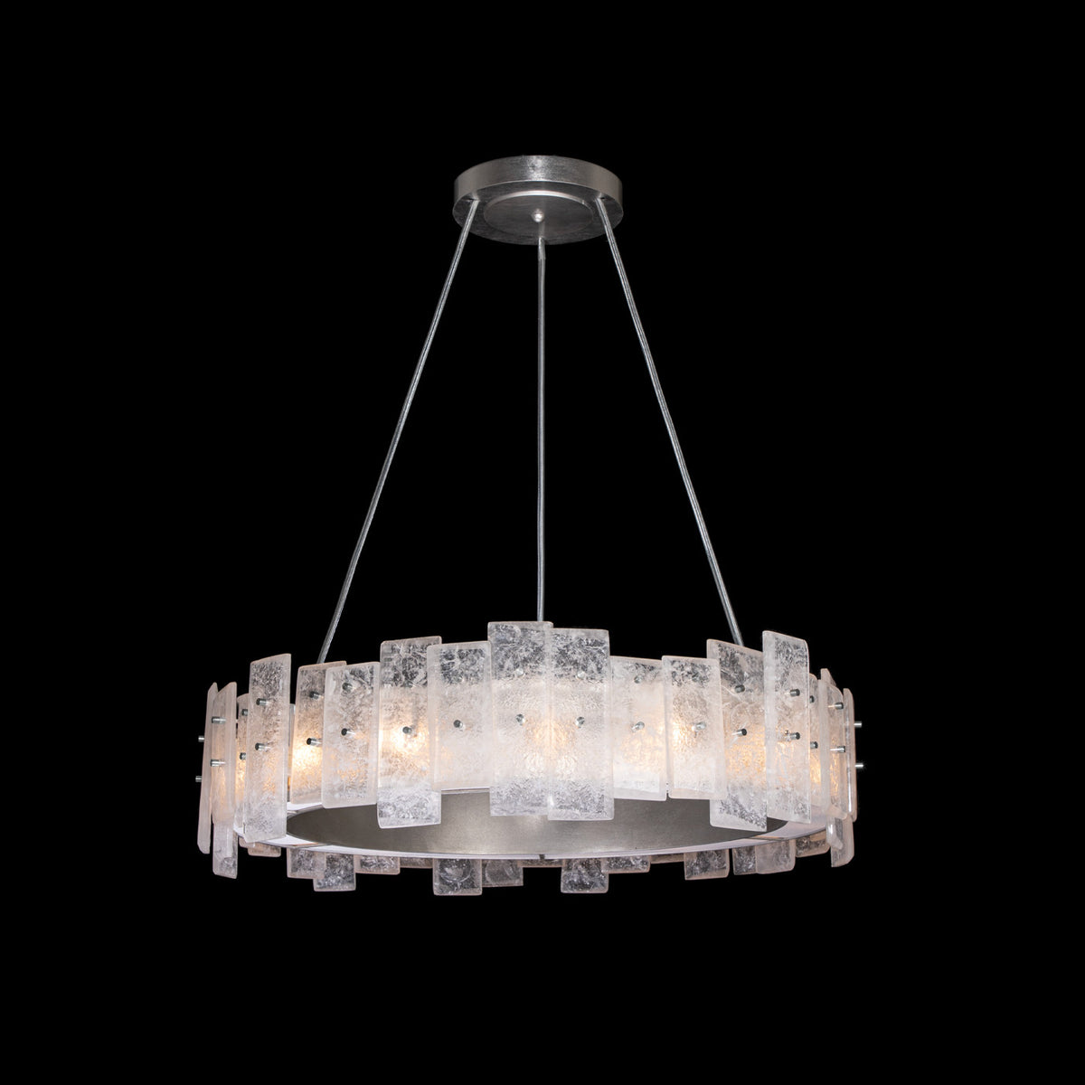 LUNEA 33" W Round Pendant
