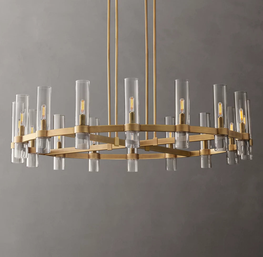 Ravelle Round Chandelier 48"