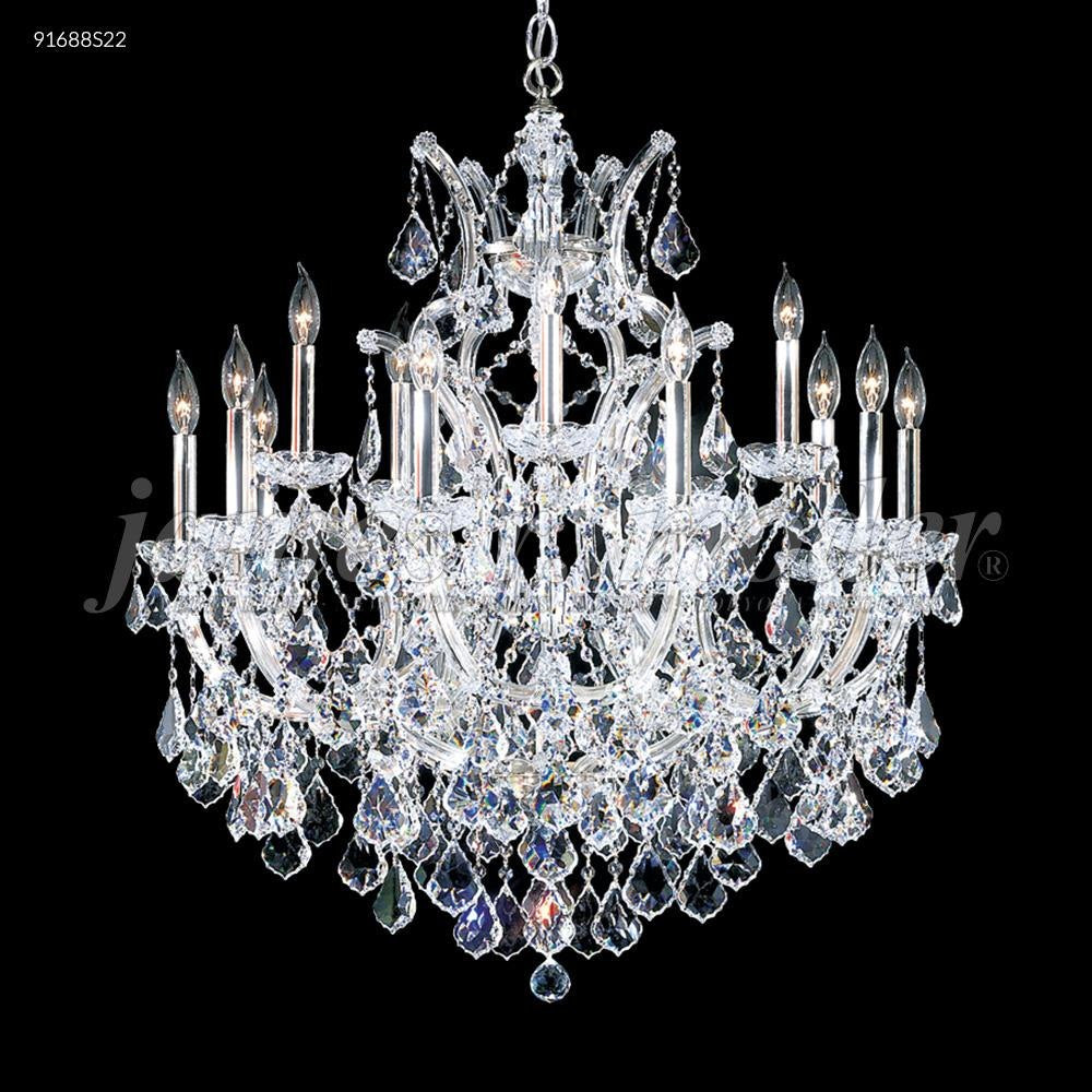 James Moder Lighting - 91688GL0TX - Maria Theresa Grand - Sixteen Light Crystal Chandelier