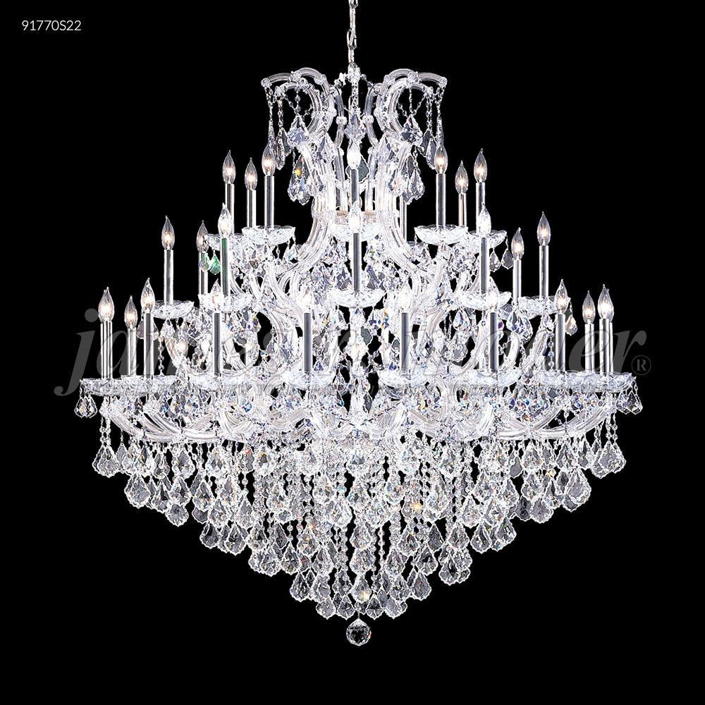 James Moder Lighting - 91770GL0TX - Maria Theresa Grand - Thirty-Seven Light Crystal Chandelier