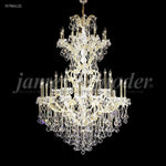 James Moder Lighting - 91796GL0TX - Maria Theresa Grand - Thirty-Seven Light Crystal Chandelier
