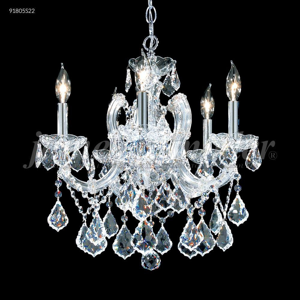 James Moder Lighting - 91805S0TX - Maria Theresa Grand - Five Light Crystal Chandelier