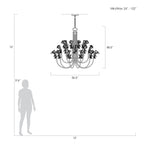 AZU 56.5" W Round Chandelier