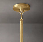Boule De Cristal Smoke Glass Round Chandelier 48"